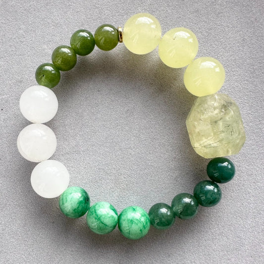 Prehnite greens